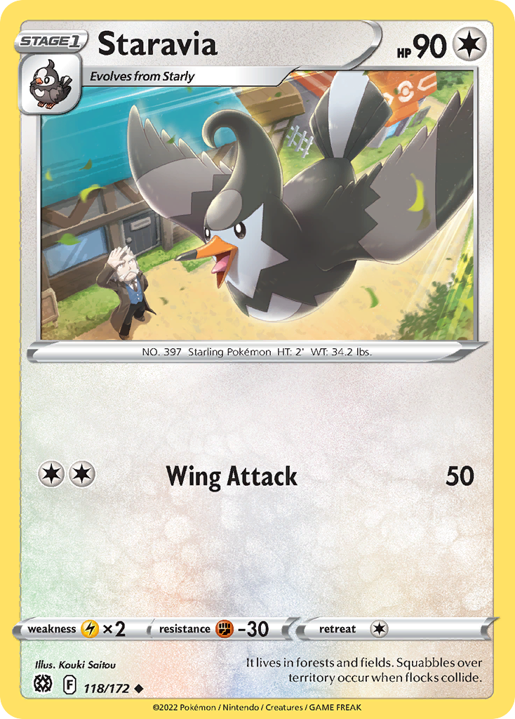 Brilliant Stars Staravia #118/172